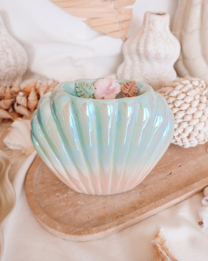 Iridescent Shell Wax Melter