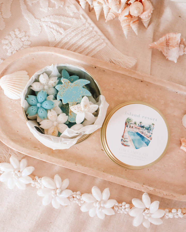 Island Resort Tin Jar Wax Melts