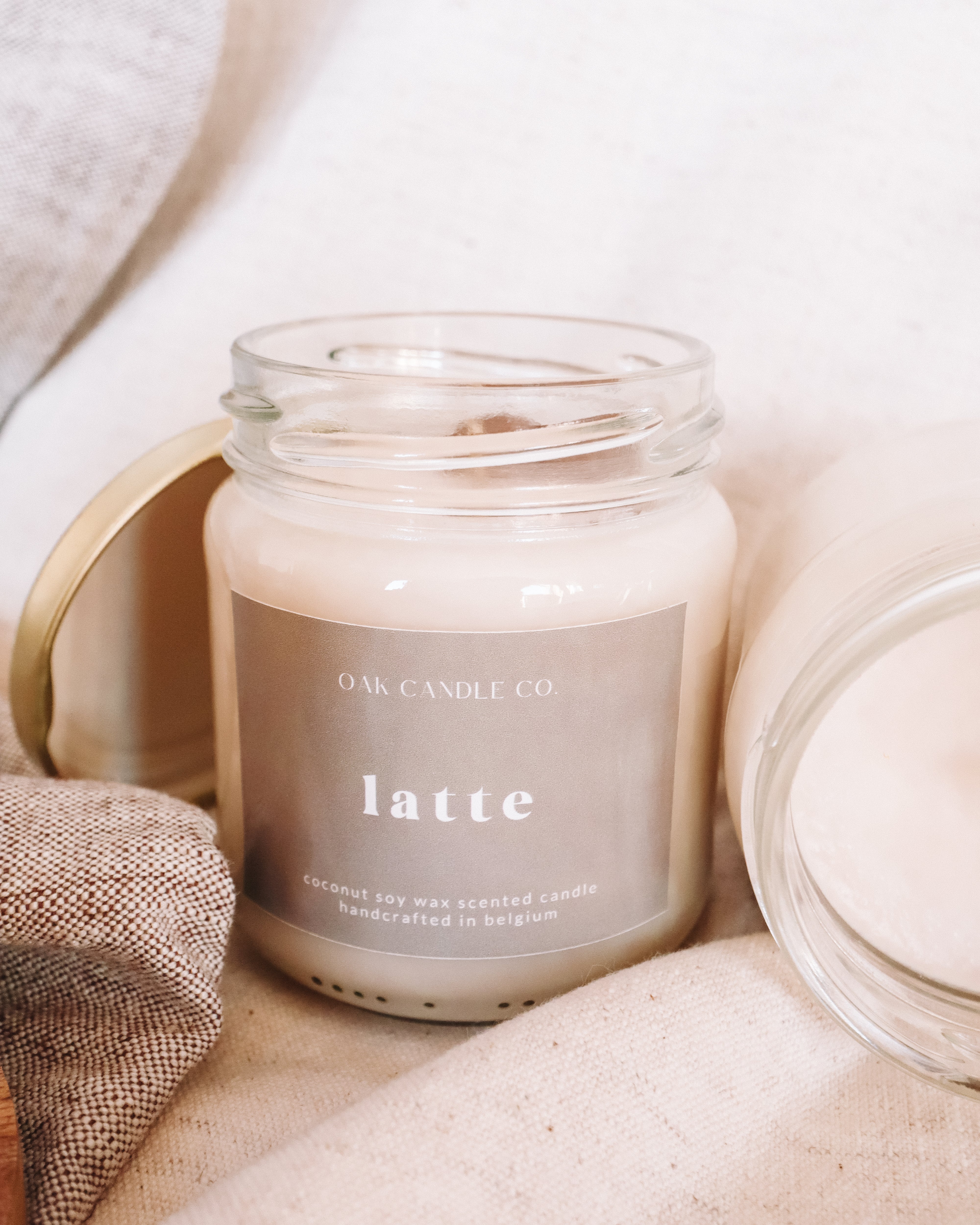 Oak Candle Co. Latte Candle