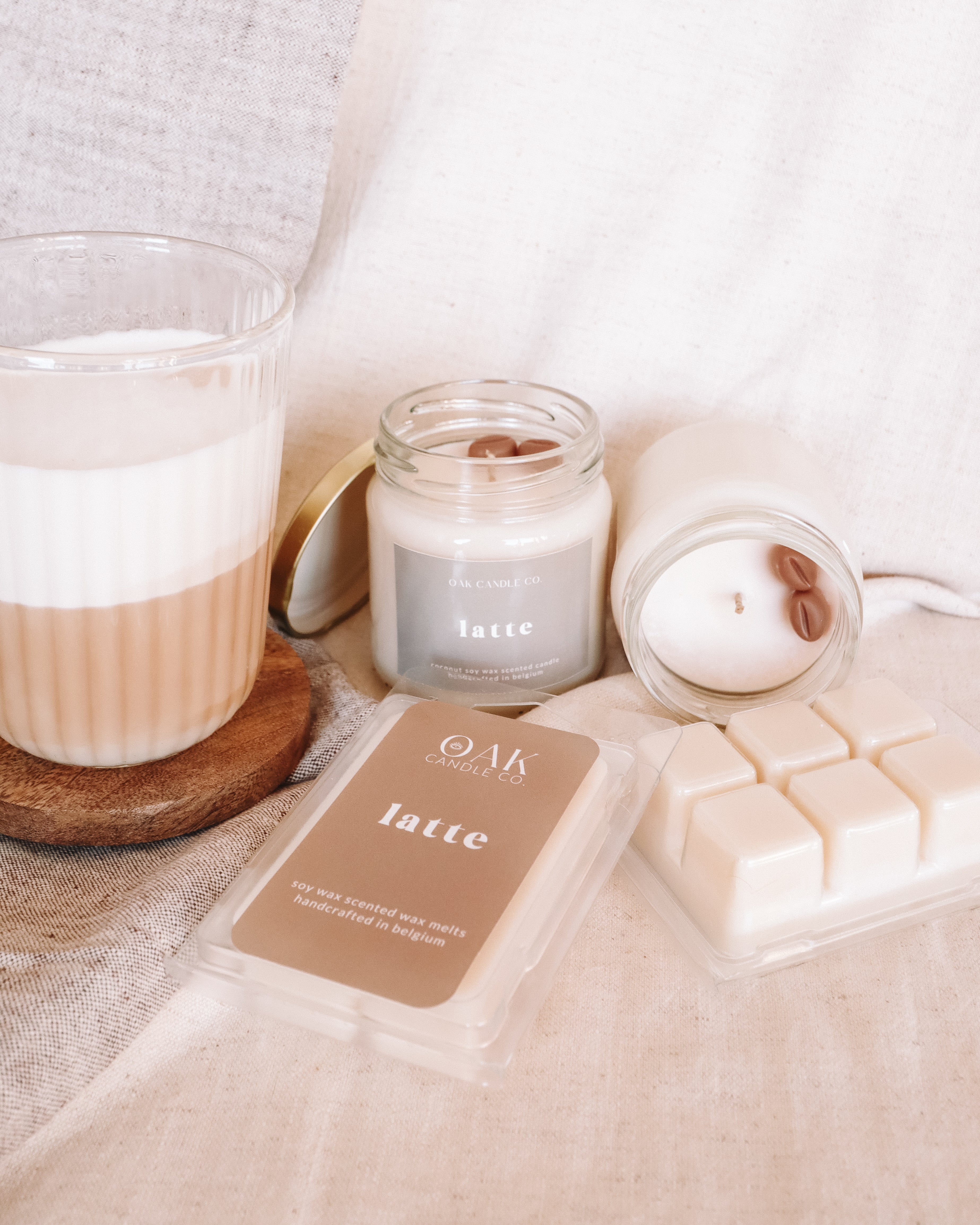 Oak Candle Co. Latte Candle - Thumbnail 4