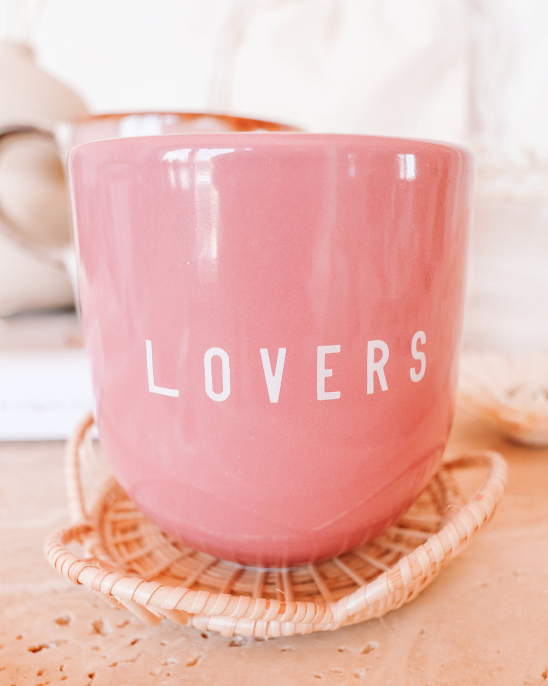 Lovers Coffee Mug Candle