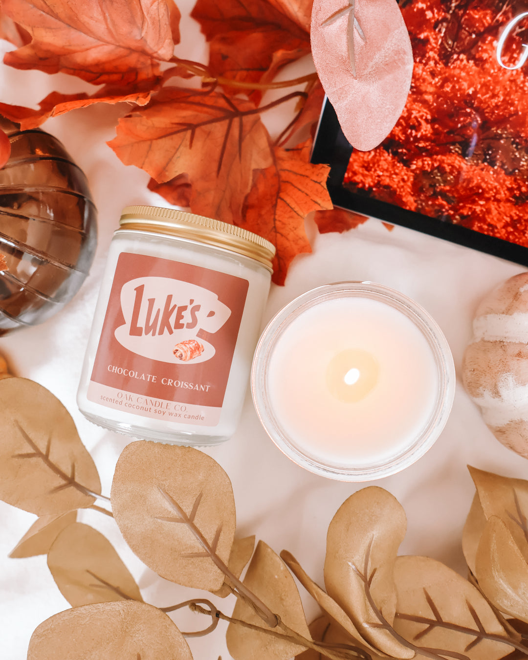 Luke’s Chocolate Croissant Gilmore Girls Candle