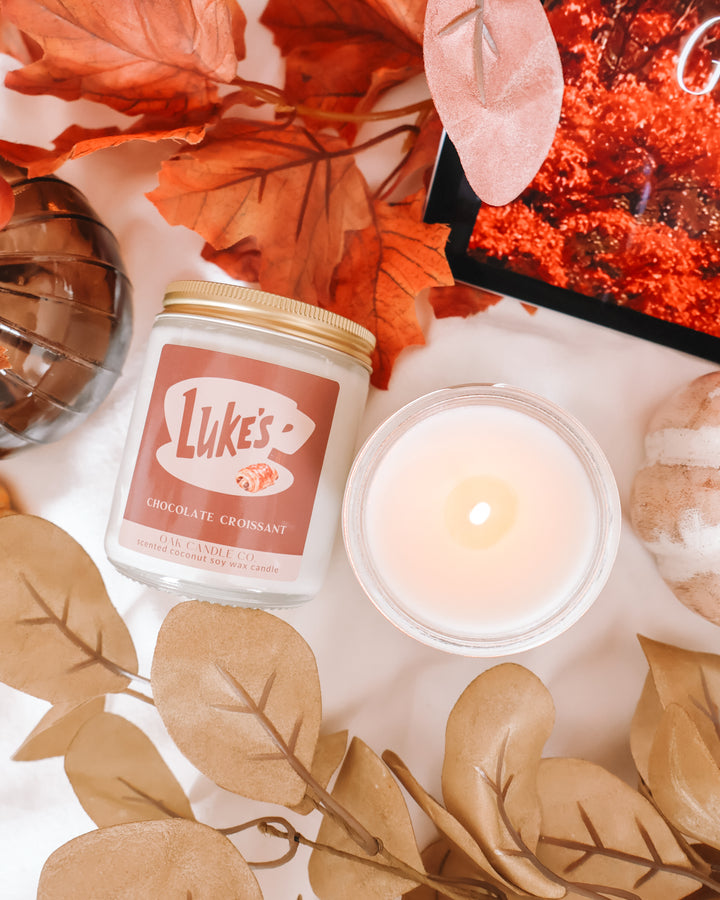 Luke’s Chocolate Croissant Gilmore Girls Candle