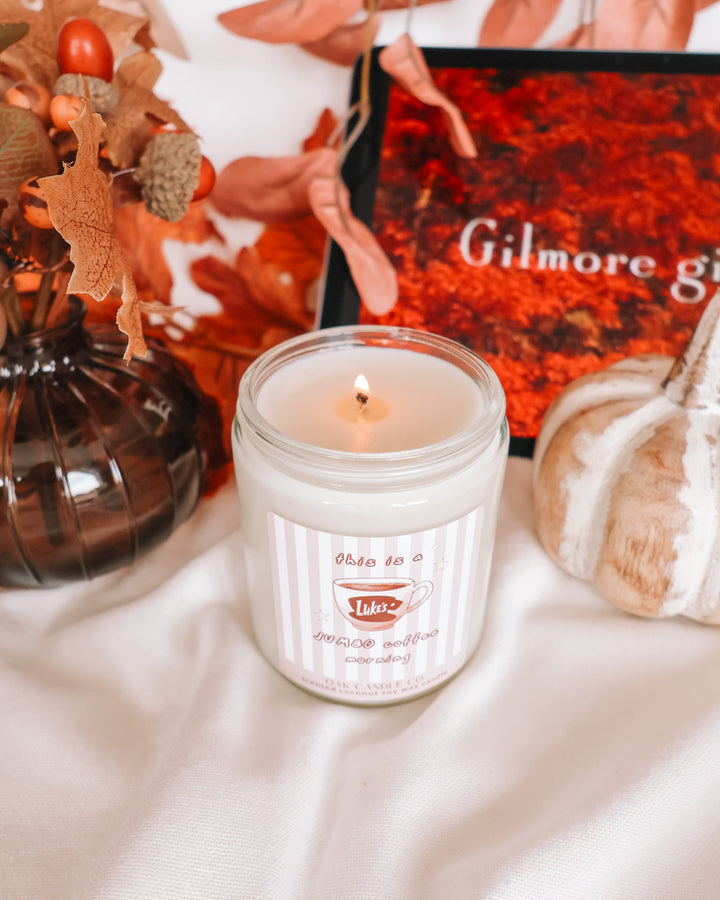 Luke’s Jumbo Coffee Gilmore Girls Candle