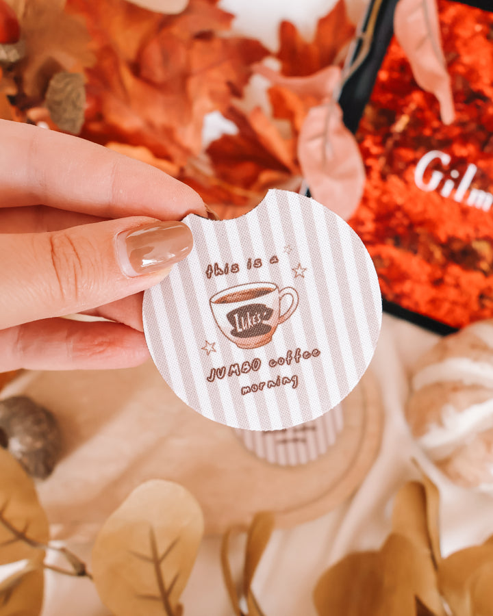 Luke’s Jumbo Coffee Gilmore Girls Car Coasters