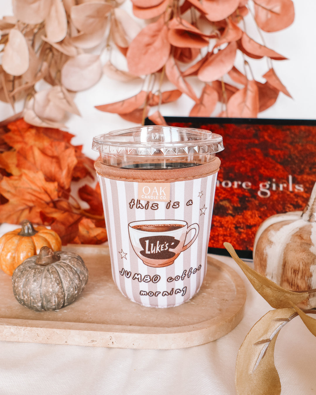 Luke’s Jumbo Coffee Gilmore Girls Iced Coffee Drink Sleeve