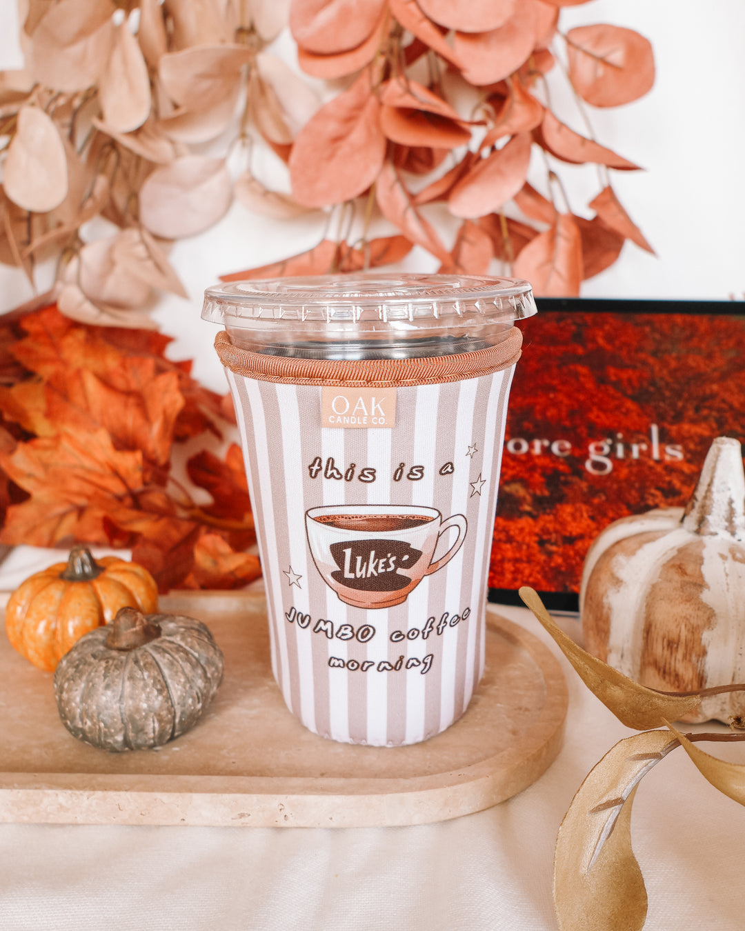 Luke’s Jumbo Coffee Gilmore Girls Iced Coffee Drink Sleeve