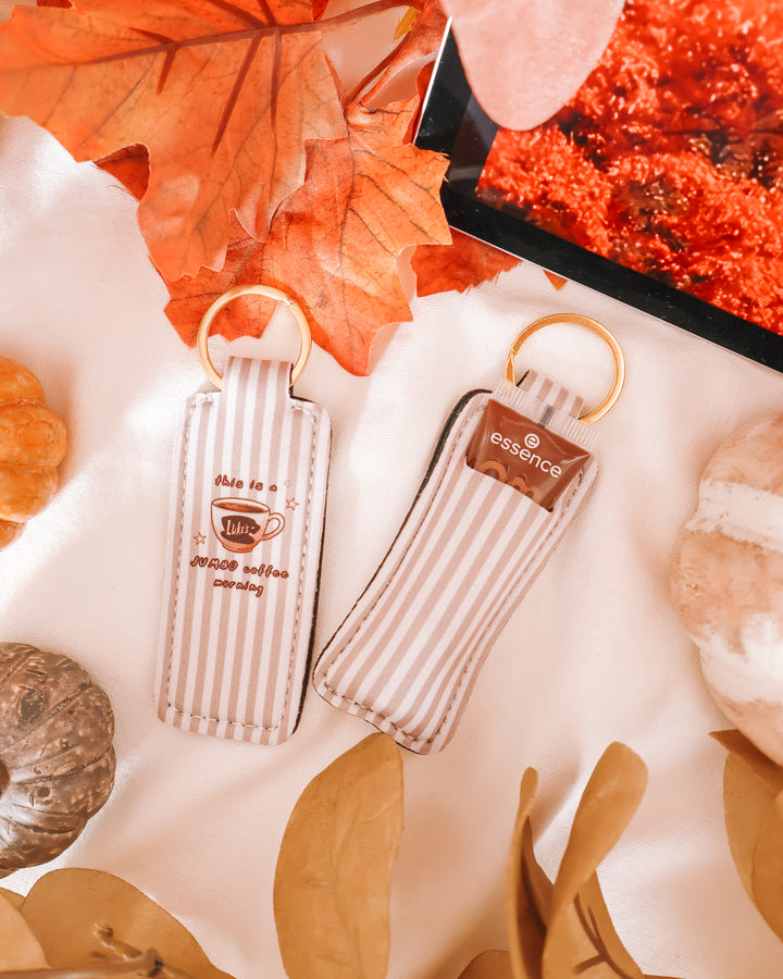 Luke’s Jumbo Coffee Gilmore Girls Lip Gloss Holder Keychain