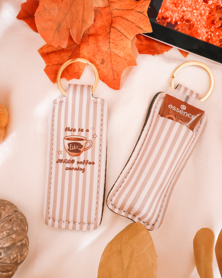 Luke’s Jumbo Coffee Gilmore Girls Lip Gloss Holder Keychain