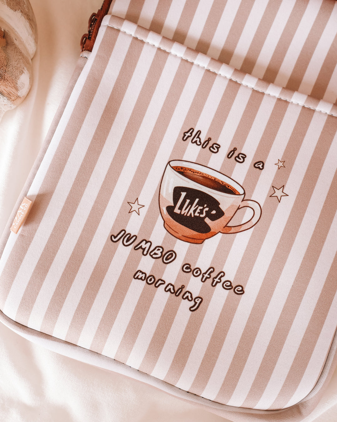 Luke’s Jumbo Coffee Gilmore Girls iPad & Book Sleeve