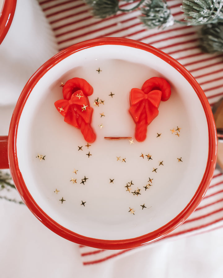 Nutcracker Coffee Mug Candle