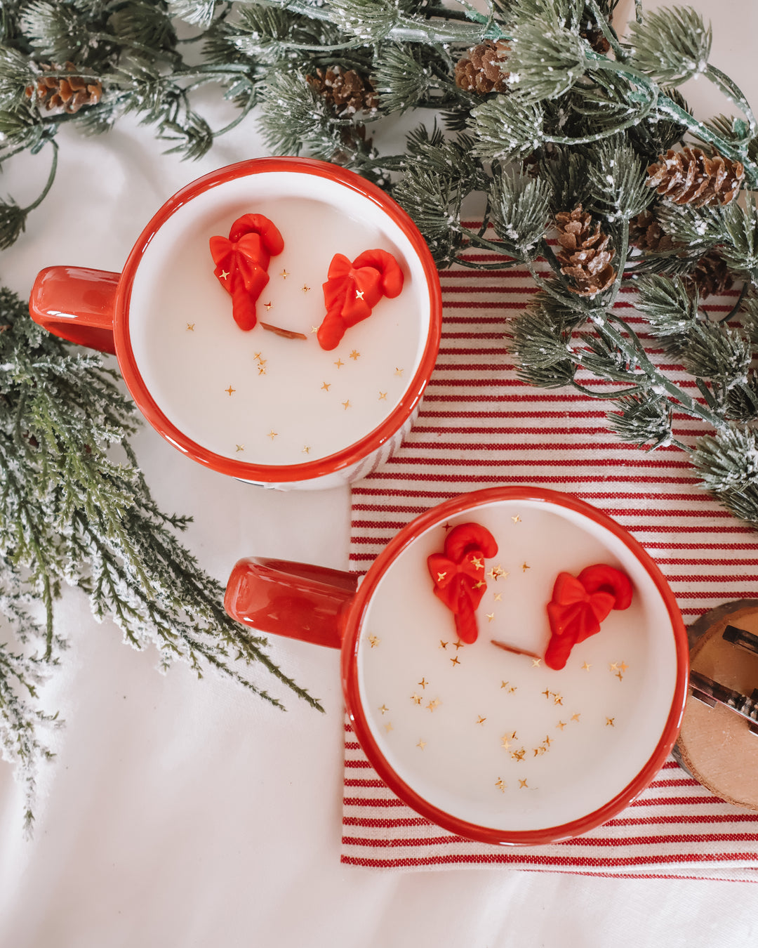 Nutcracker Coffee Mug Candle