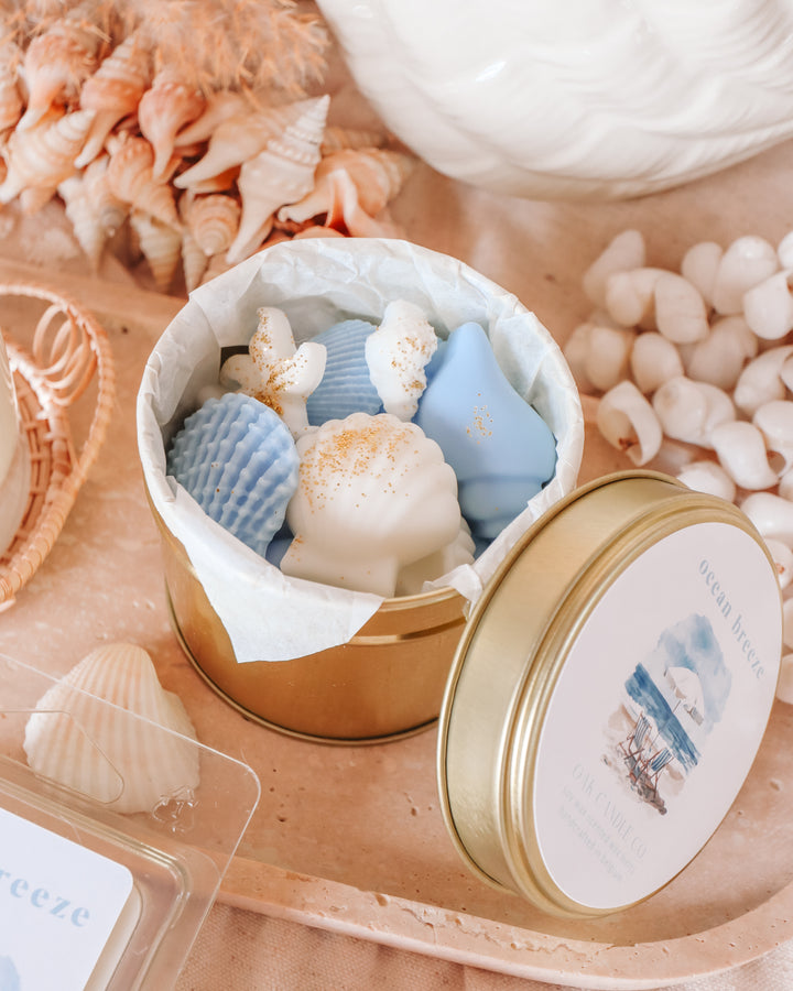 Ocean Breeze Tin Jar Wax Melts