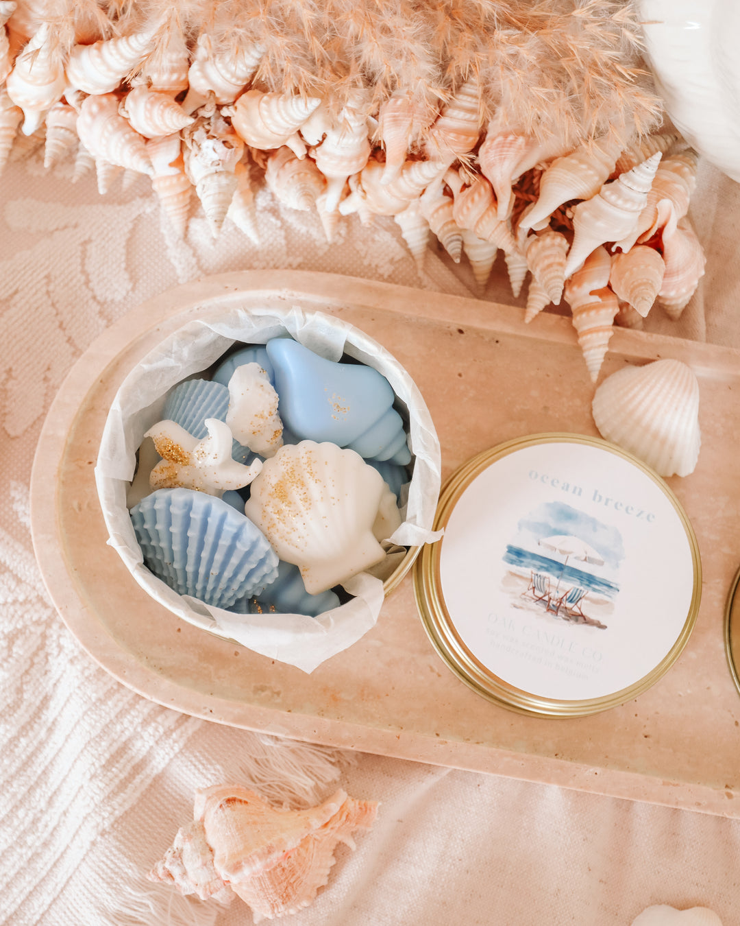 Ocean Breeze Tin Jar Wax Melts