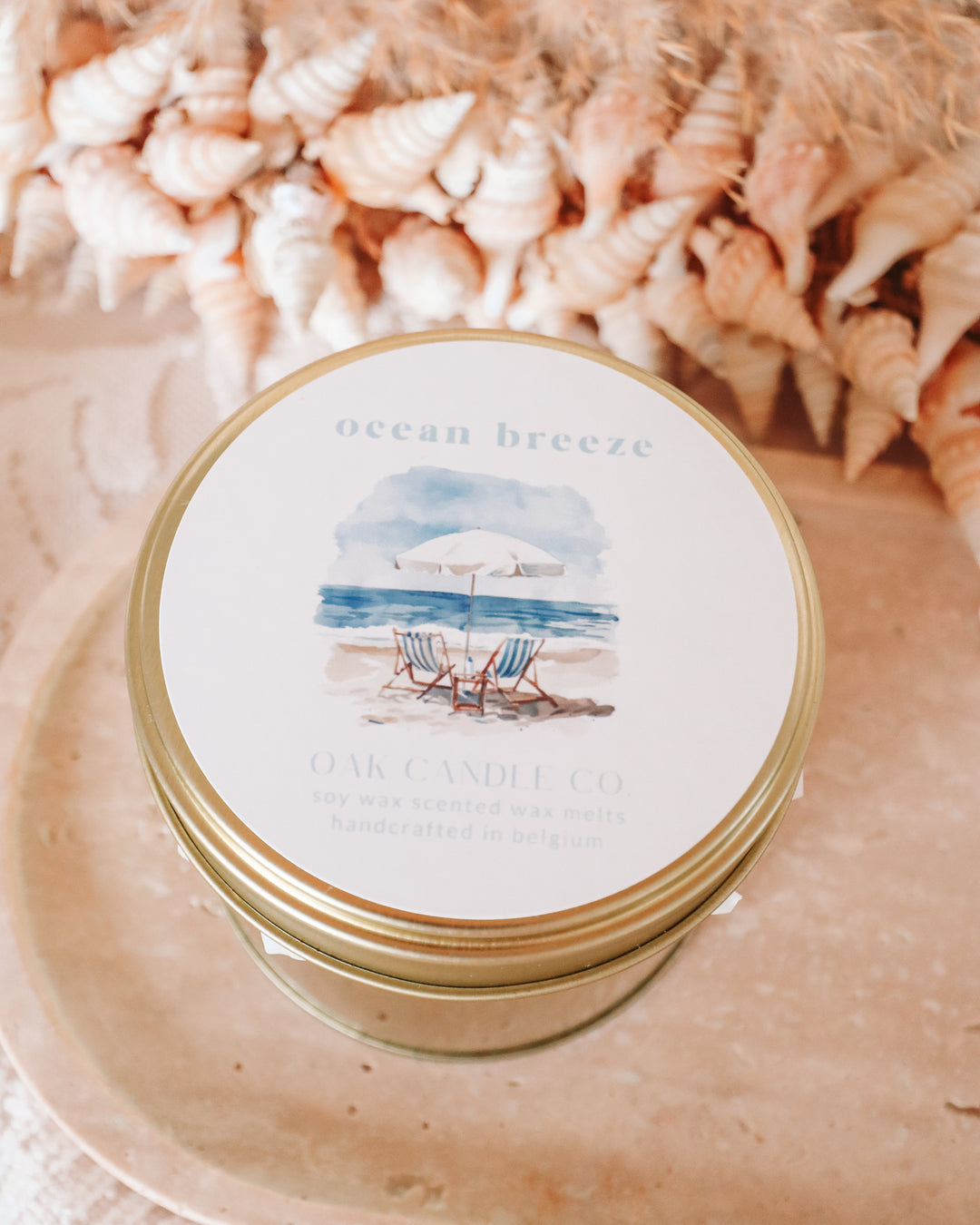Ocean Breeze Tin Jar Wax Melts