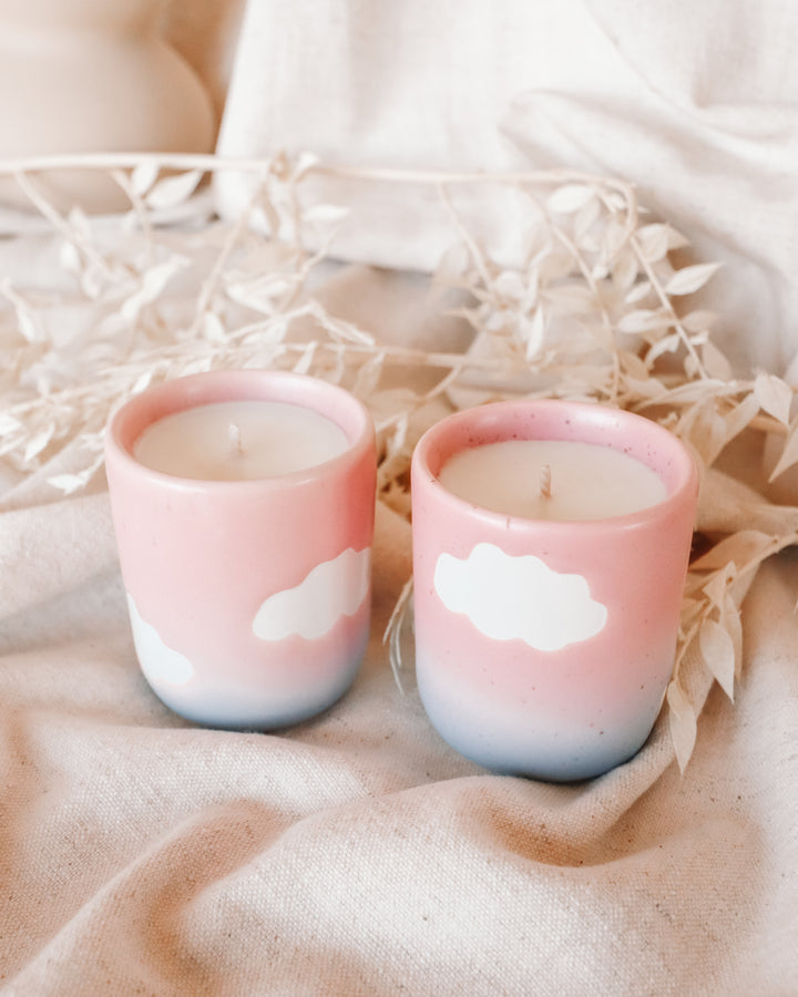 On Cloud Nine Mini Coffee Mug Candle