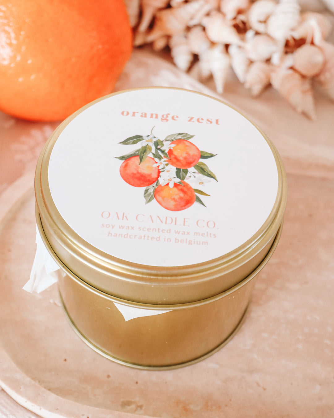 Orange Zest Tin Jar Wax Melts