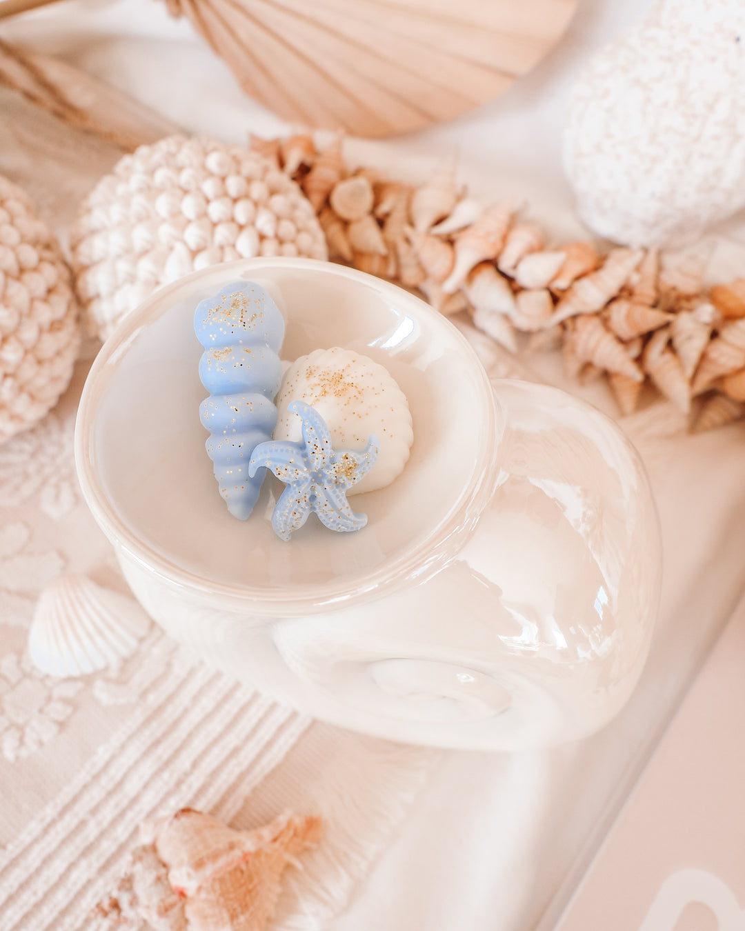 Pearlescent Spiral Shell Wax Melter
