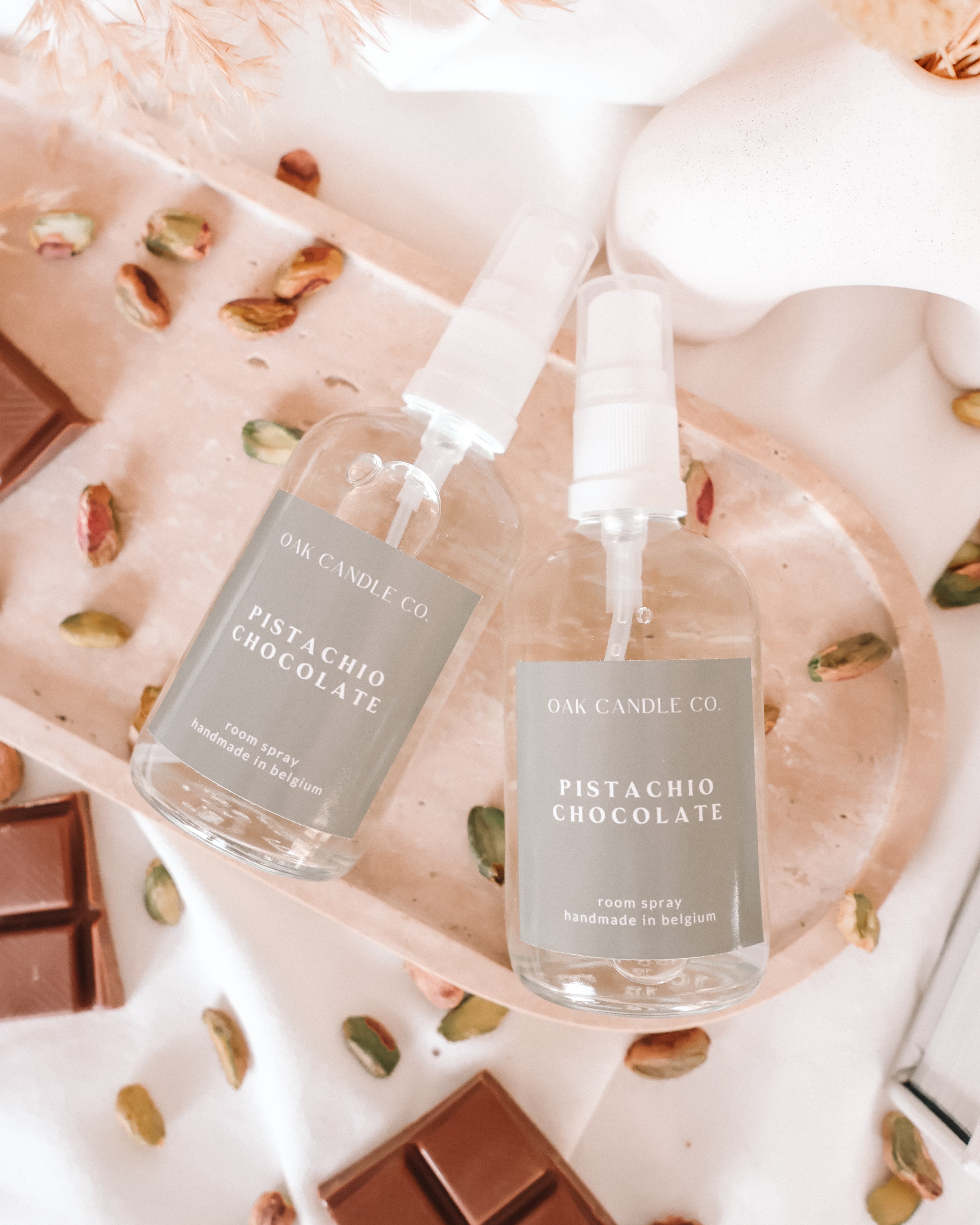 Pistachio Chocolate Room & Linen Spray – Oak Candle Co.