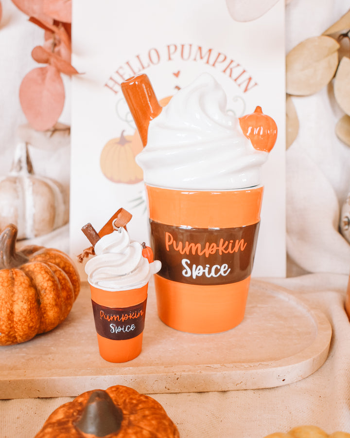 Pumpkin Spice Latte Hanging Ornament