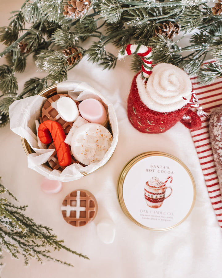 Santa’s Hot Cocoa Tin Jar Wax Melts