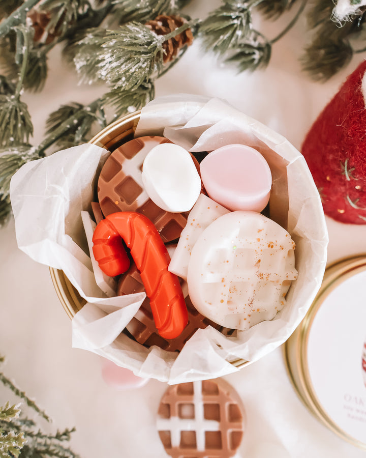 Santa’s Hot Cocoa Tin Jar Wax Melts