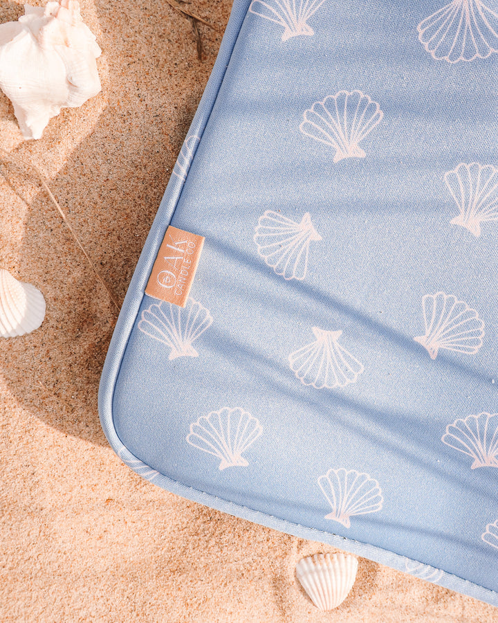 Seashell Breeze iPad & Book Sleeve