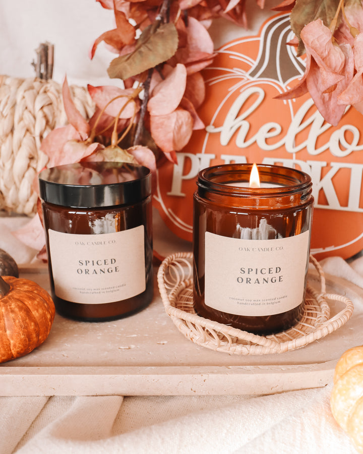 Spiced Orange Amber Jar Candle