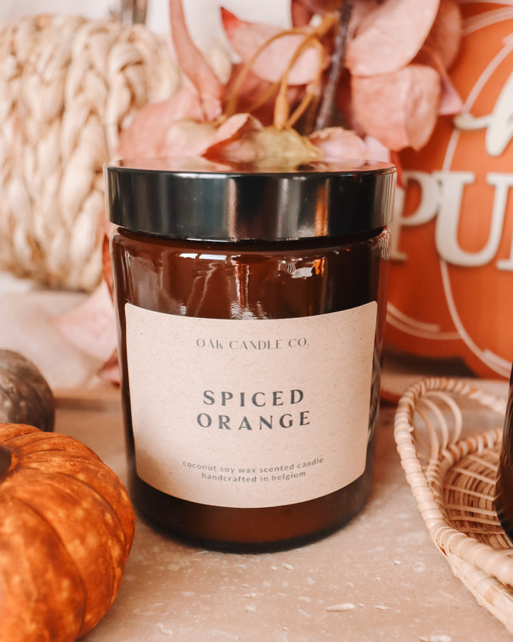 Spiced Orange Amber Jar Candle