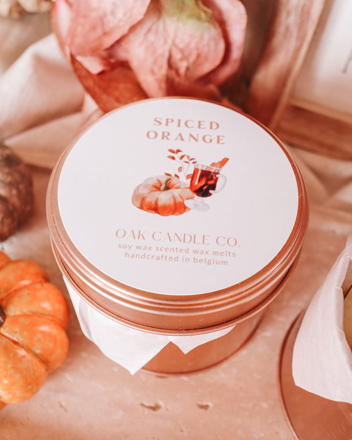 Spiced Orange Tin Jar Wax Melts