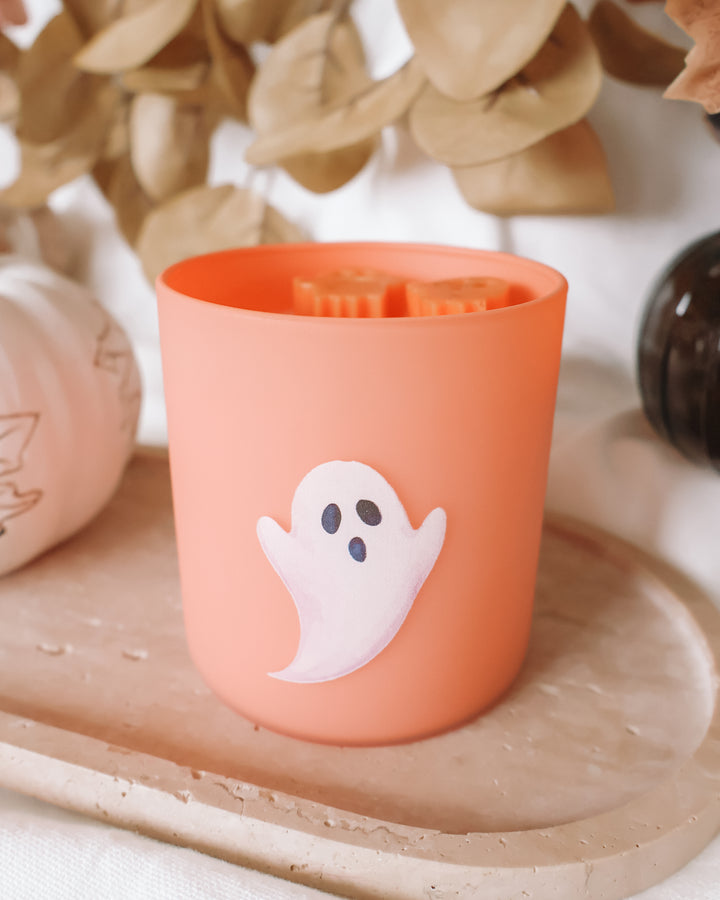Spooky Season Ghost Candle