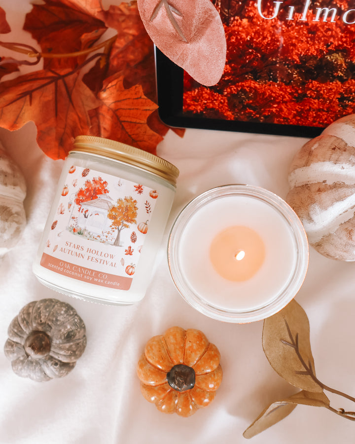 Stars Hollow Autumn Festival Gilmore Girls Candle