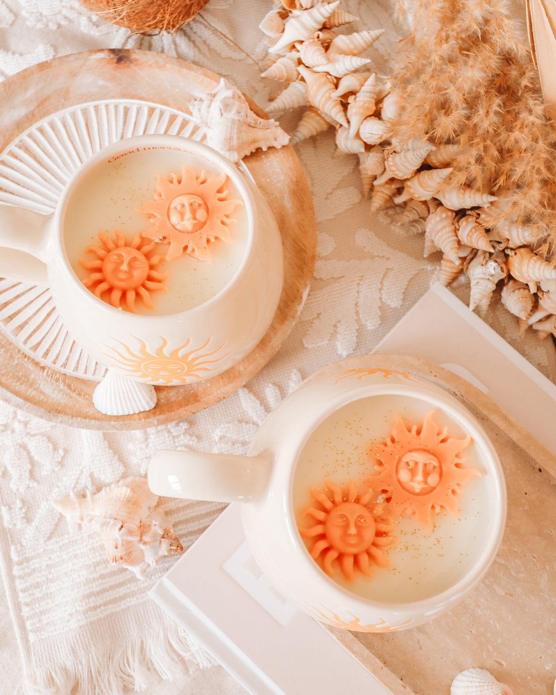 Sunshine Coffee Mug Candle