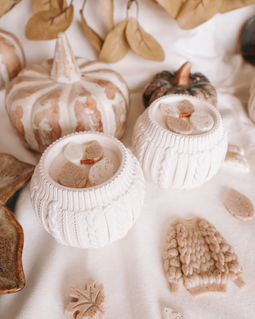 Sweater Weather Cable Knit Candle
