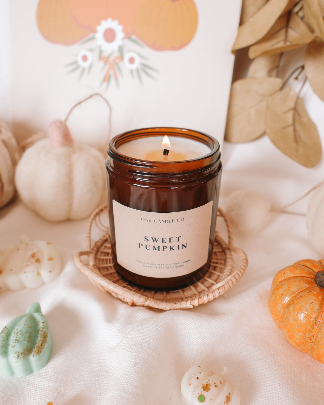 Sweet Pumpkin Amber Jar Candle