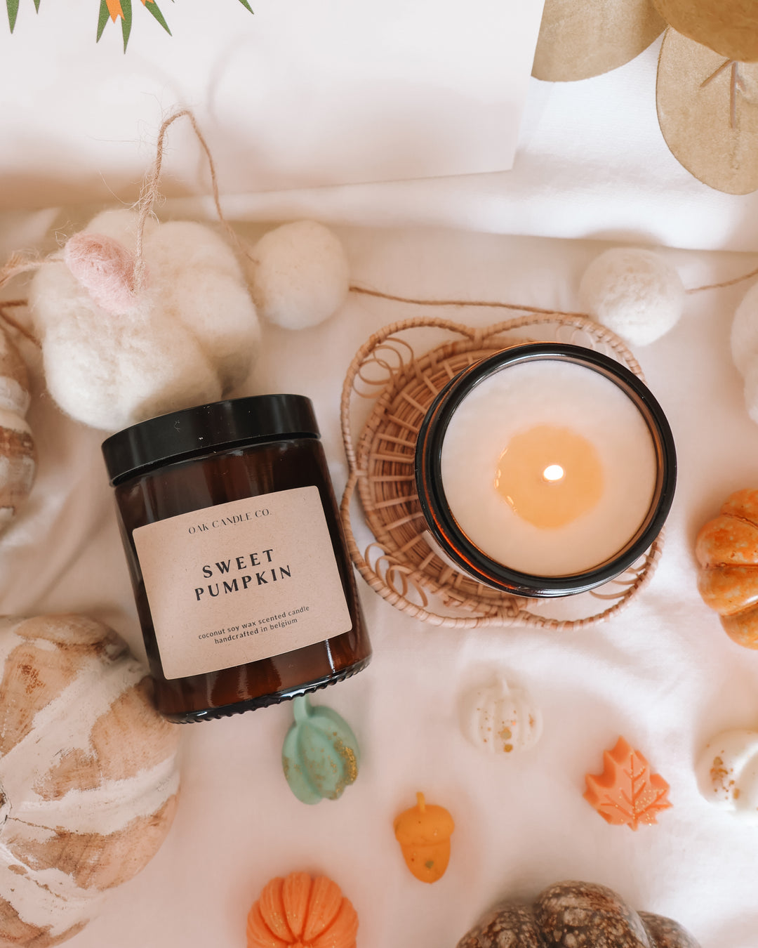 Sweet Pumpkin Amber Jar Candle