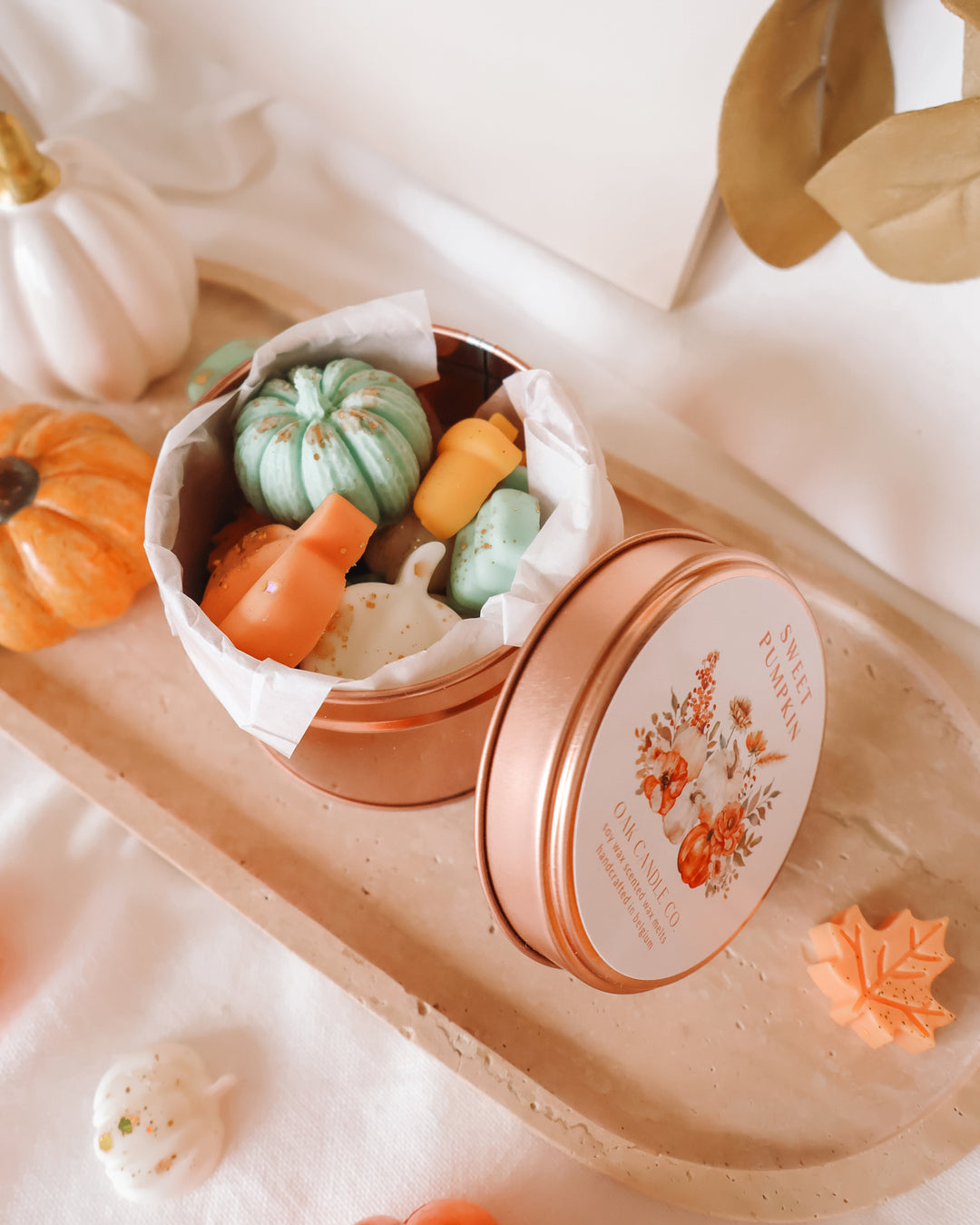 Sweet Pumpkin Tin Jar Wax Melts