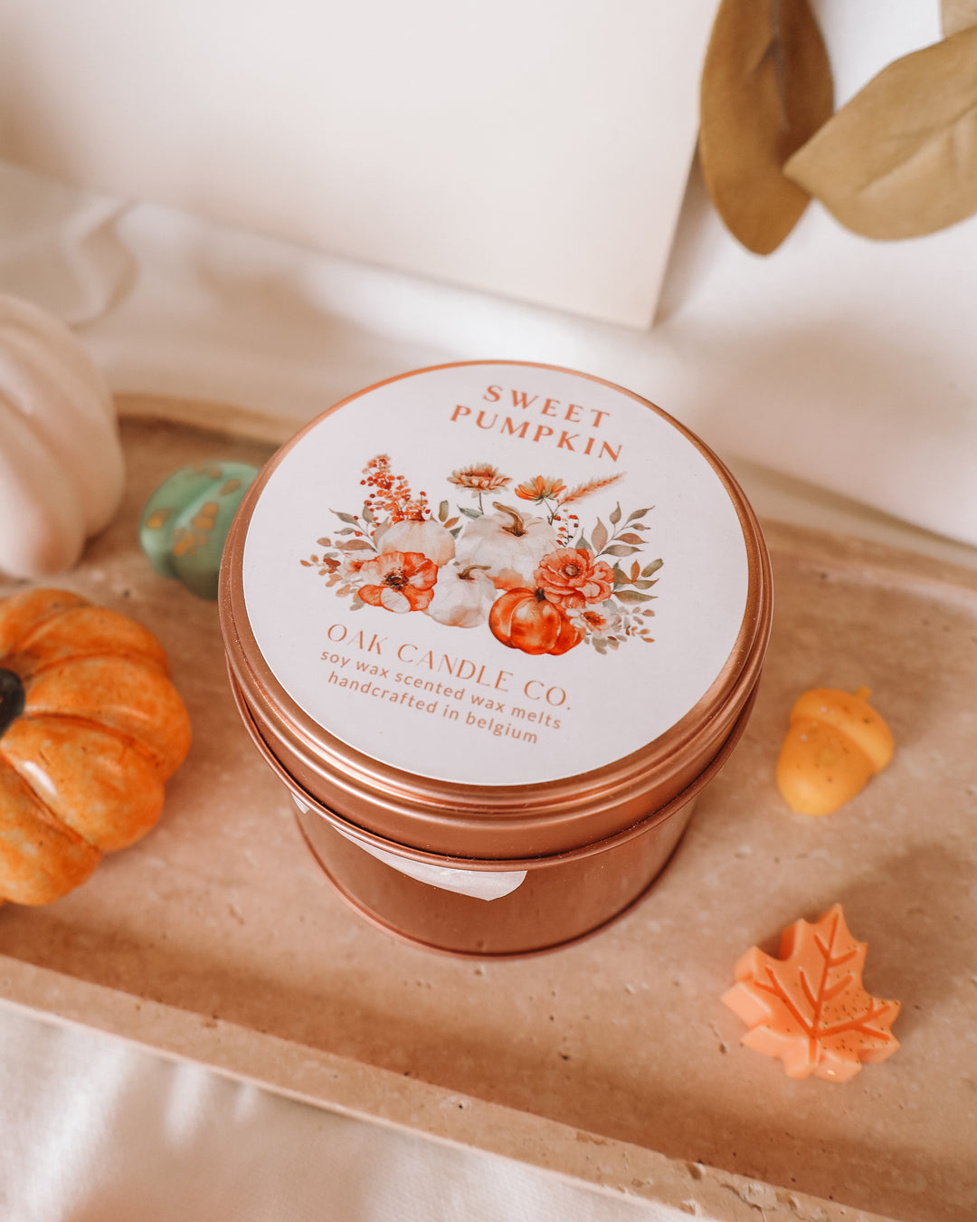 Sweet Pumpkin Tin Jar Wax Melts