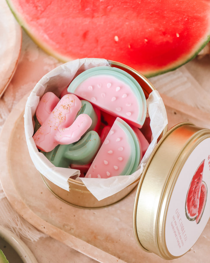 Sweet Watermelon Tin Jar Wax Melts