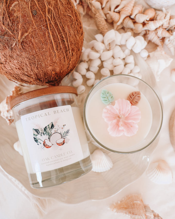 Tropical Beach Candle