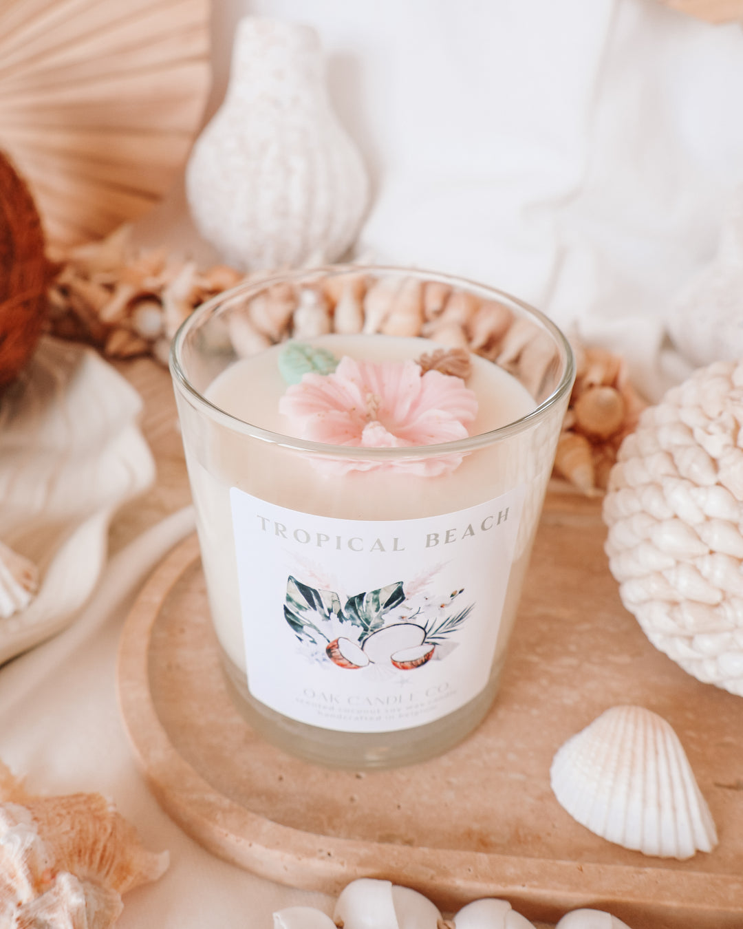Tropical Beach Candle