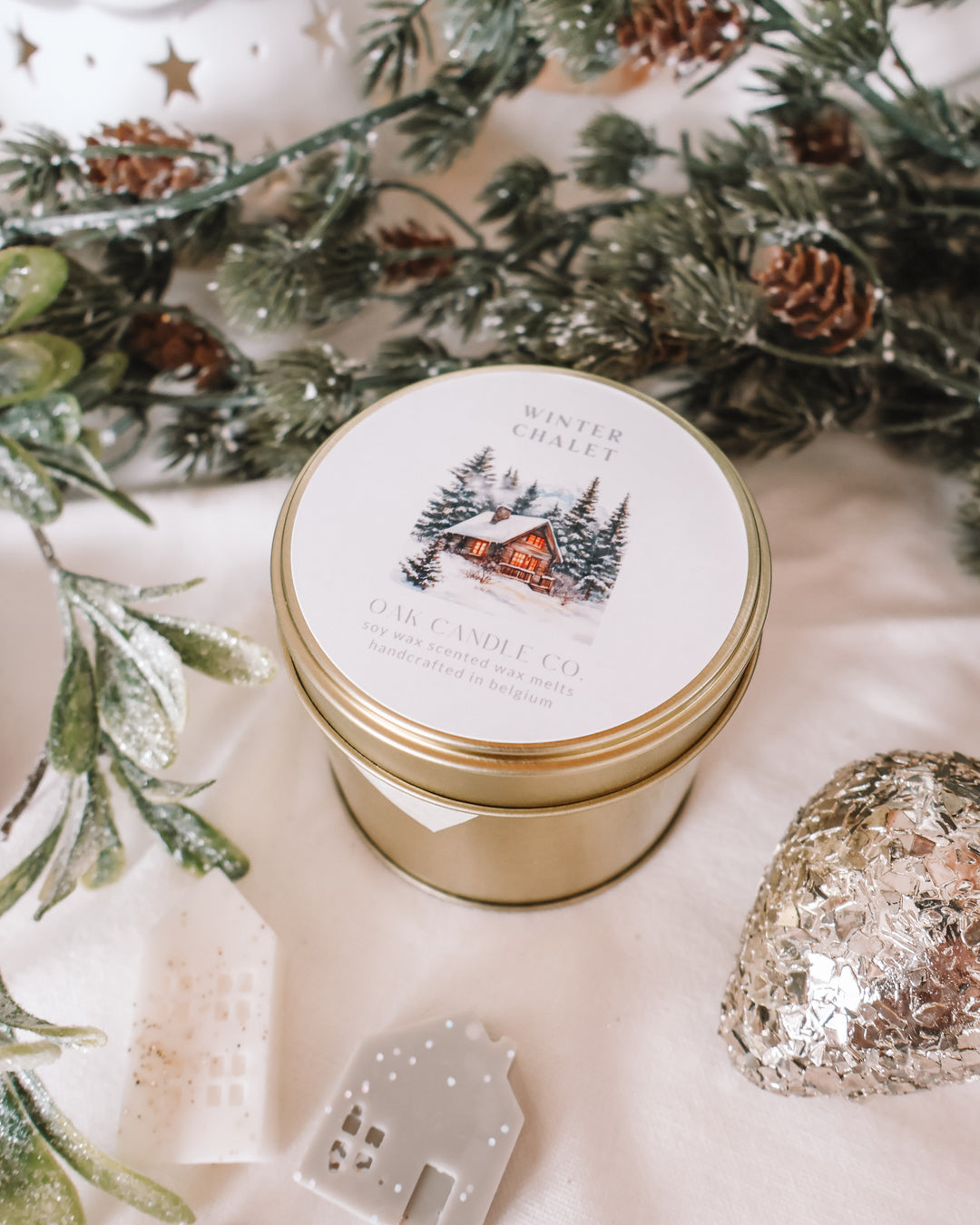 Winter Chalet Tin Jar Wax Melts