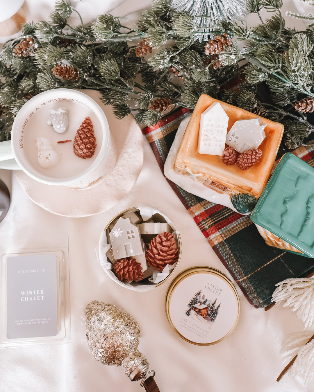 Winter Chalet Tin Jar Wax Melts