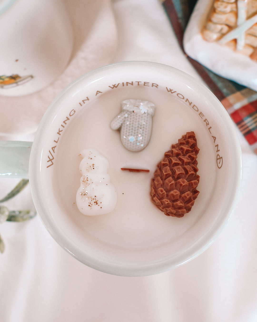 Winter Wonderland Coffee Mug Candle